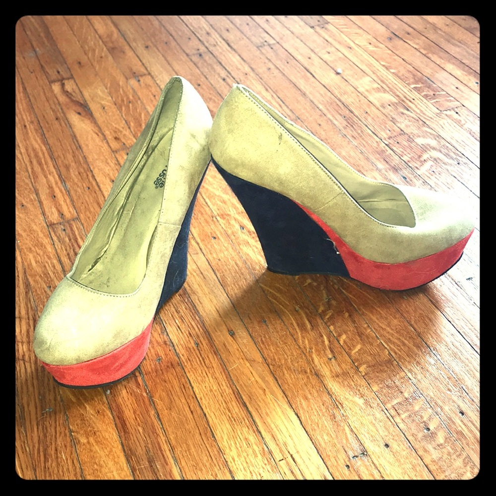 Charlotte Russe wedge heels